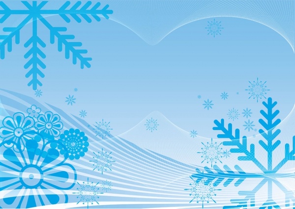 600x425 Winter Snow Vector Free Vector In Adobe Illustrator Ai ( .ai