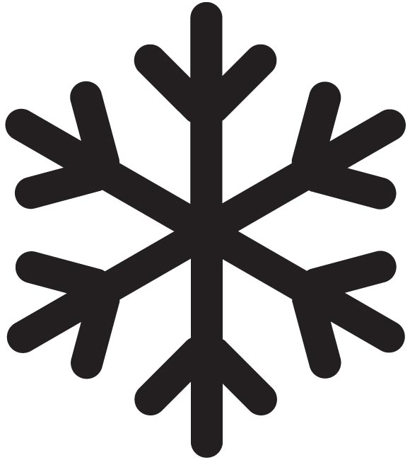 580x650 Snowflake Vector Png