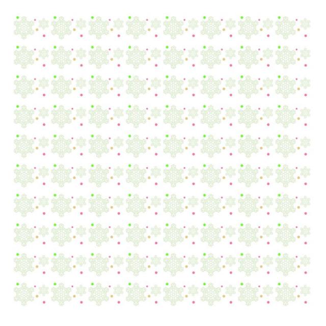 640x640 Christmas Snow Flakes Pattern White, Christmas Vector, Snow Vector