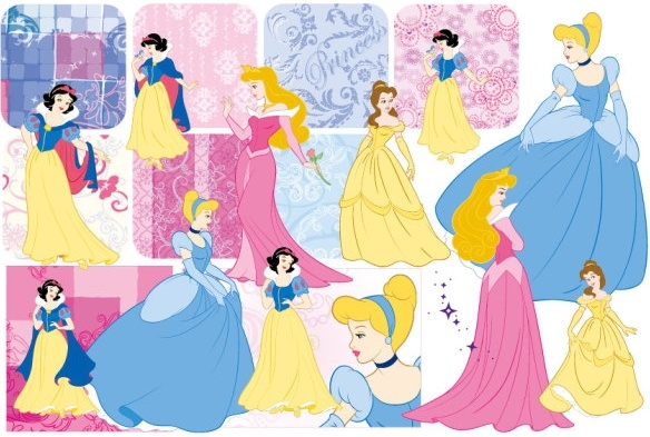 584x393 Snow White And The Pattern Vector 2 Free Vector In Encapsulated