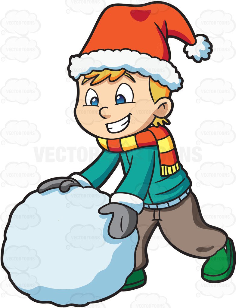 784x1024 Snowball Clipart By Vector Toons