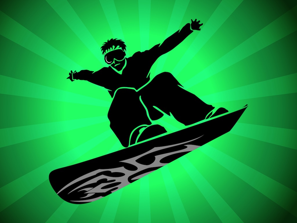 1024x767 Snowboard Vector Vector Art Amp Graphics