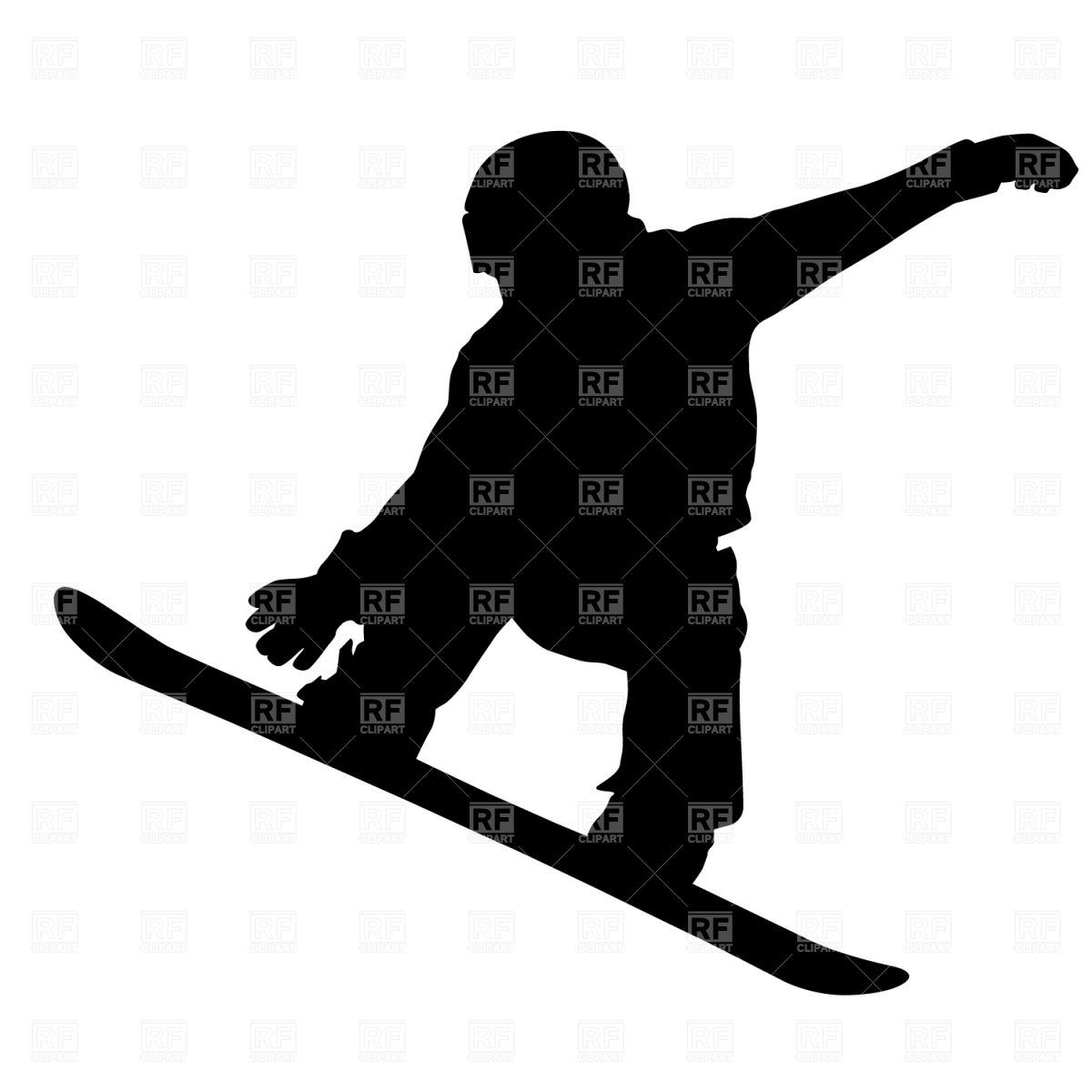 1200x1200 Snowboarder Vector Image Vector Artwork Of People Prague