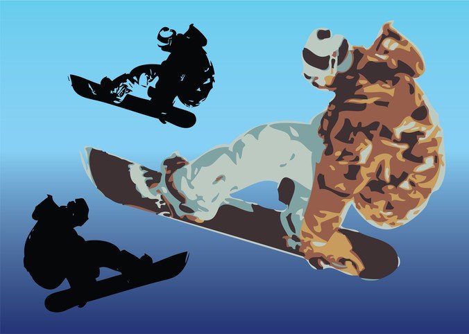 676x482 Free Snowboard Vector Art Psd Files, Vectors Amp Graphics