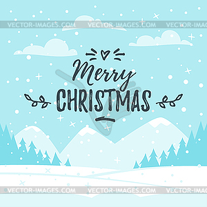 300x300 Winter Background In Snowfall