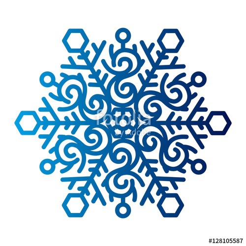 500x500 Snowflake Icon Vector. Stock Image And Royalty Free Vector Files