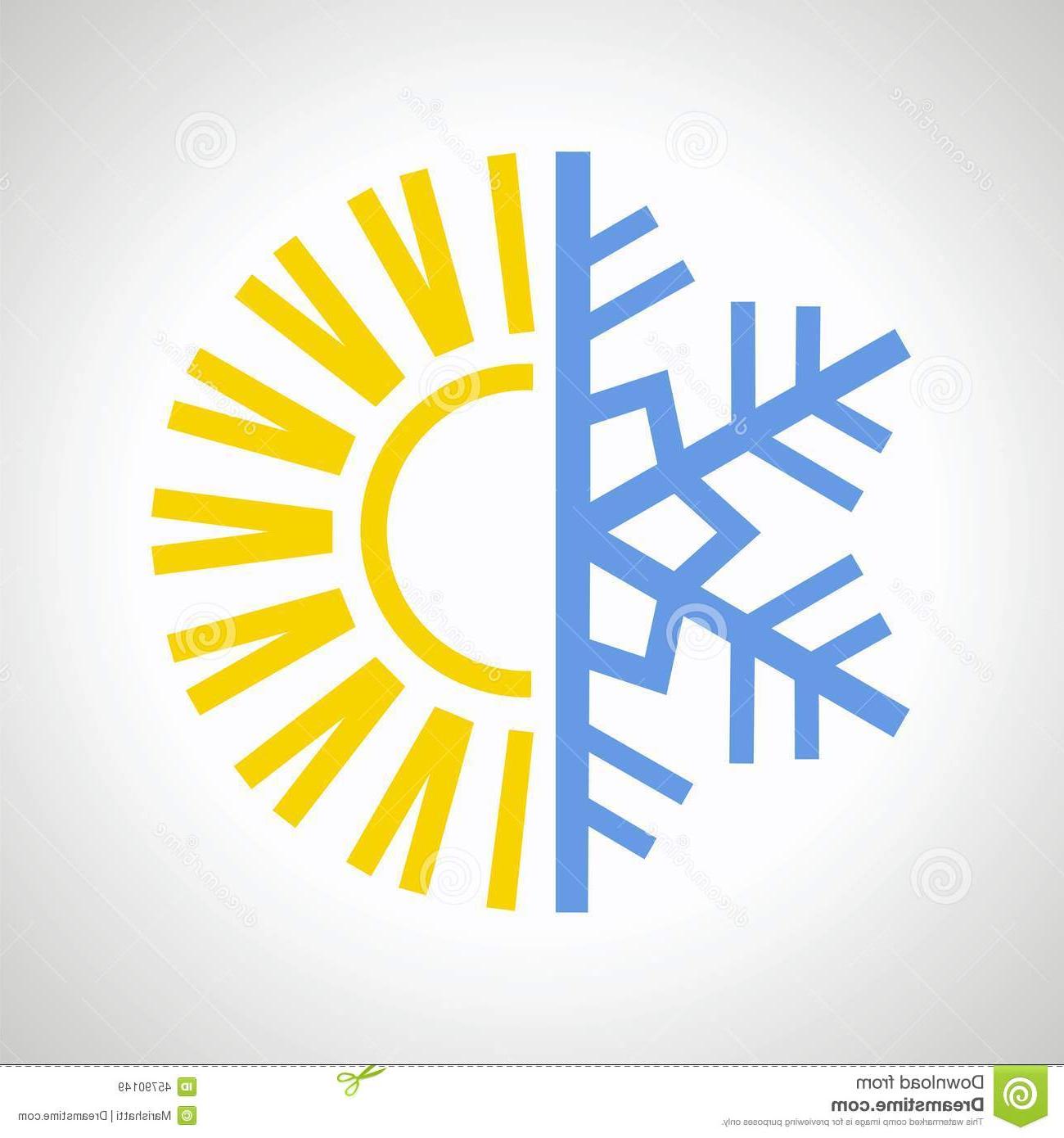 1300x1390 Hd Sun Snowflake Icon Vector Design Illustration Image