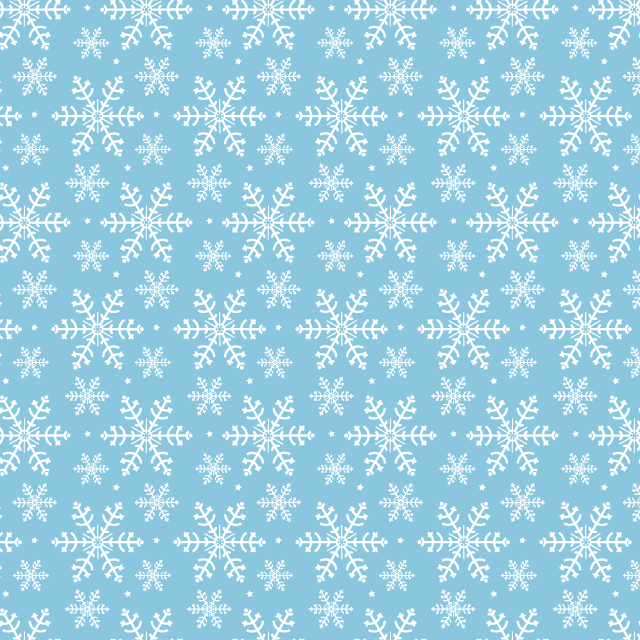 640x640 Winter Snowflakes Free Seamless Vector Pattern Creative Nerds