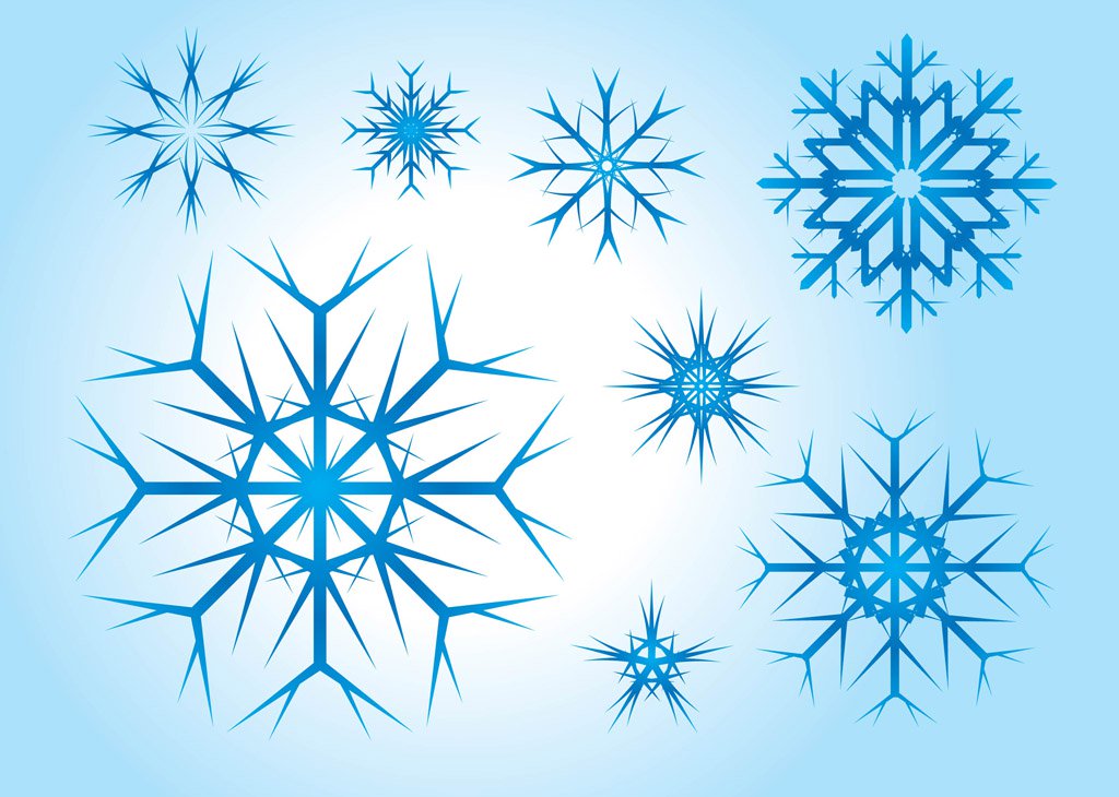 1024x730 Free Snowflake Vectors Vector Art Amp Graphics