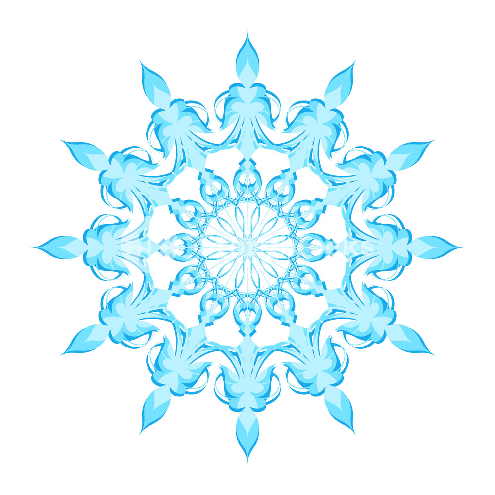 1000x1000 Snowflake Vector Art Royalty Free Stock Image