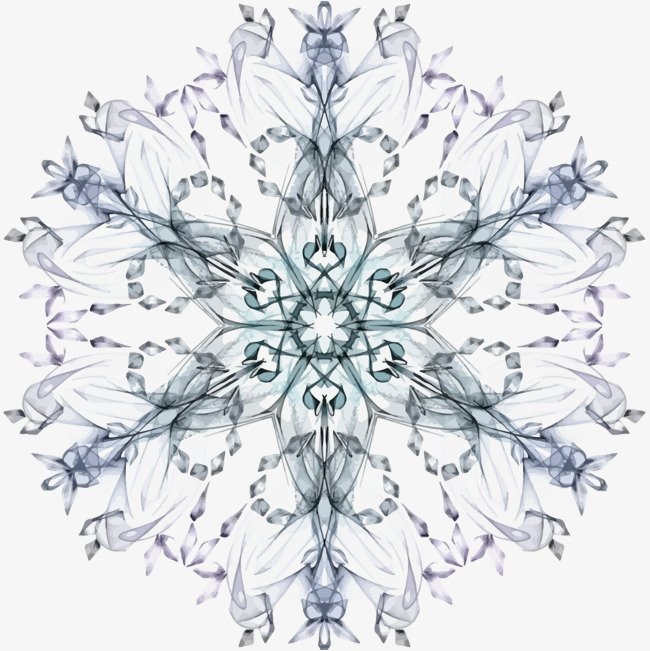 650x651 Snowflake Vector, Snowflake, Decorative Pattern Png And Vector For