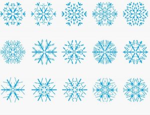 300x229 Snowflakes Vector Free Download Snowflake Vectors Free Vector In