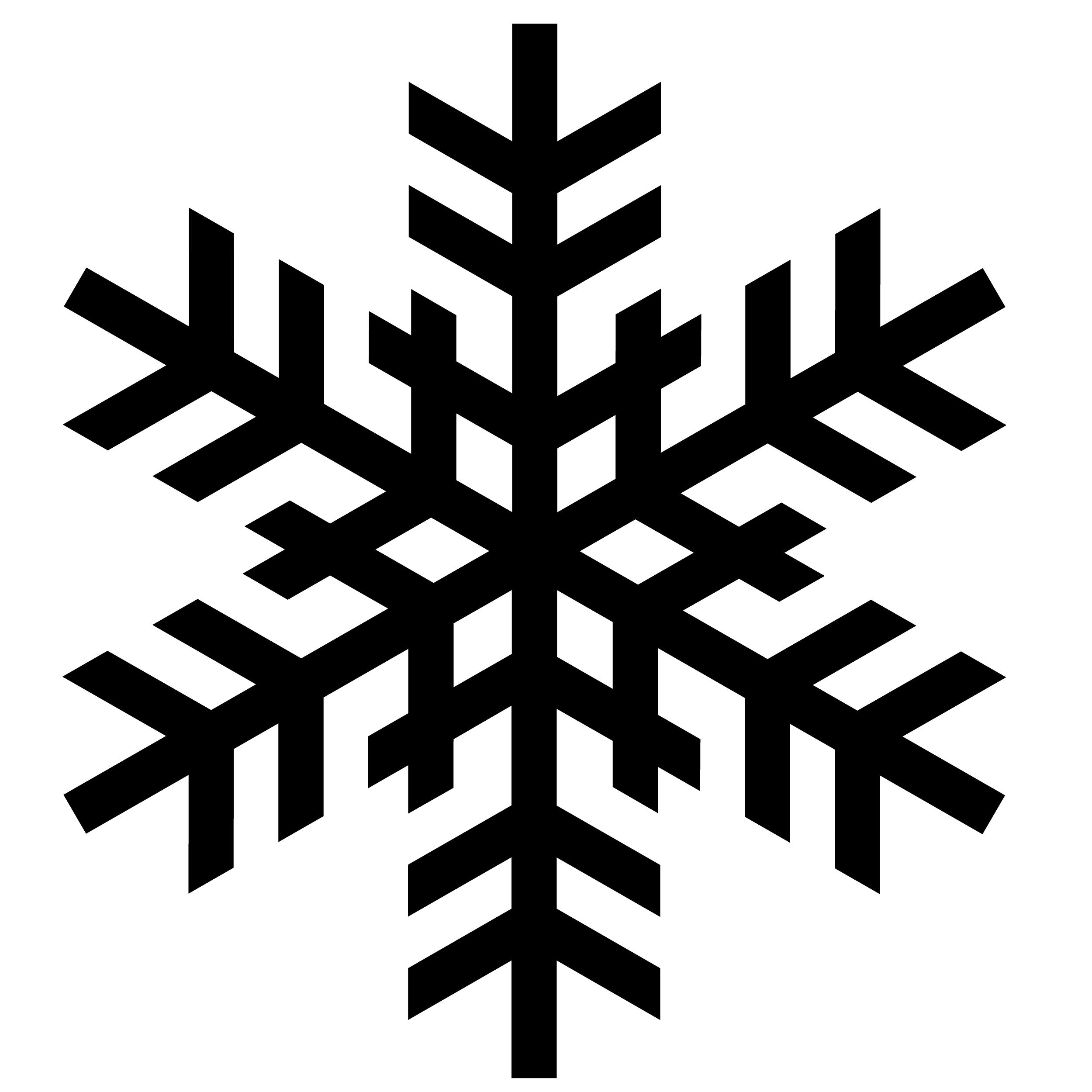 2500x2500 Snowflake Symbol Cliparts 260149