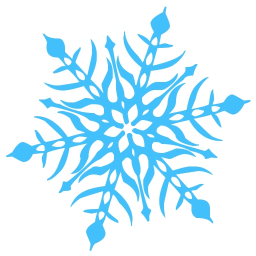 512x512 Snowflakes Vector