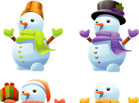 452x336 Cute Snowman Clipart Free Free Vector Download (8,872 Free Vector