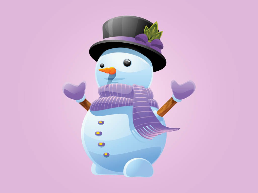 1024x765 Snowman Vector Vector Art Amp Graphics