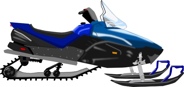 600x284 Snowmobile Clip Art Free Vector In Open Office Drawing Svg ( .svg