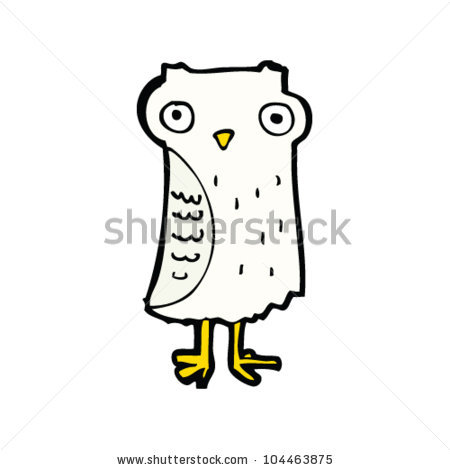 450x470 Enormous Cartoon Snowy Owl Royalty Free Cliparts Vectors And Stock
