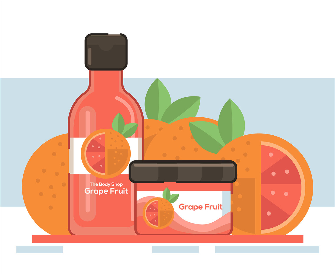 1136x936 Grapefruit Soap Vector Vector Art Amp Graphics
