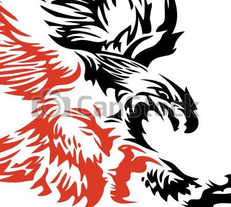 450x404 Vectors Illustration Of Soaring Eagle