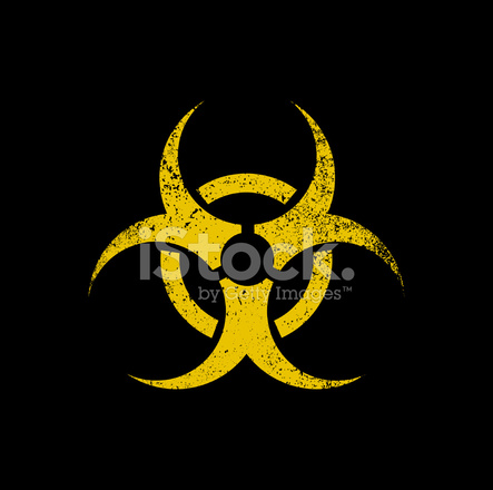 443x440 De Advertencia De Peligro Sobre Fondo Vector