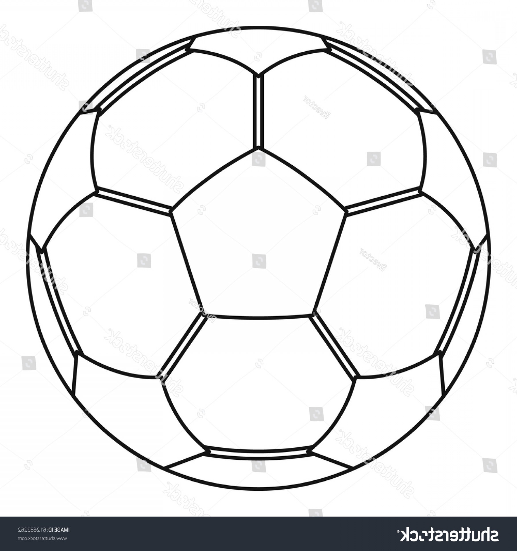 1800x1920 Football Ball Icon Outline Illustration Vector Arenawp