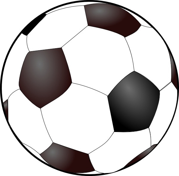 600x588 Soccer Ball Clip Art Free Vector In Open Office Drawing Svg ( .svg
