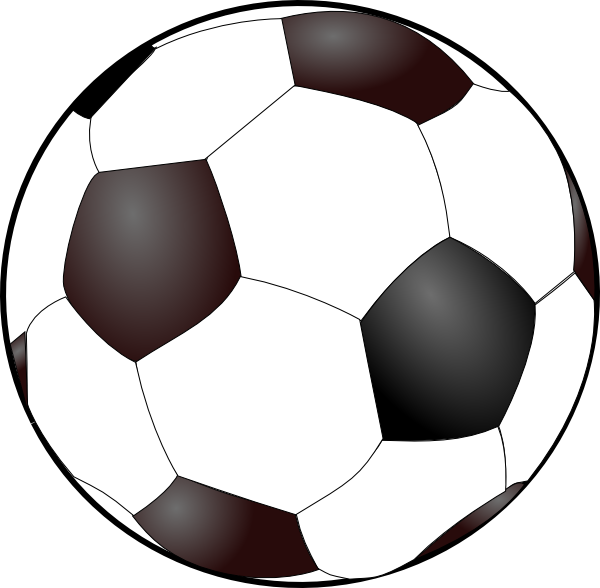 600x588 Soccer Ball Pattern Vector Free