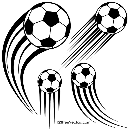 500x500 Vector Soccer Ball