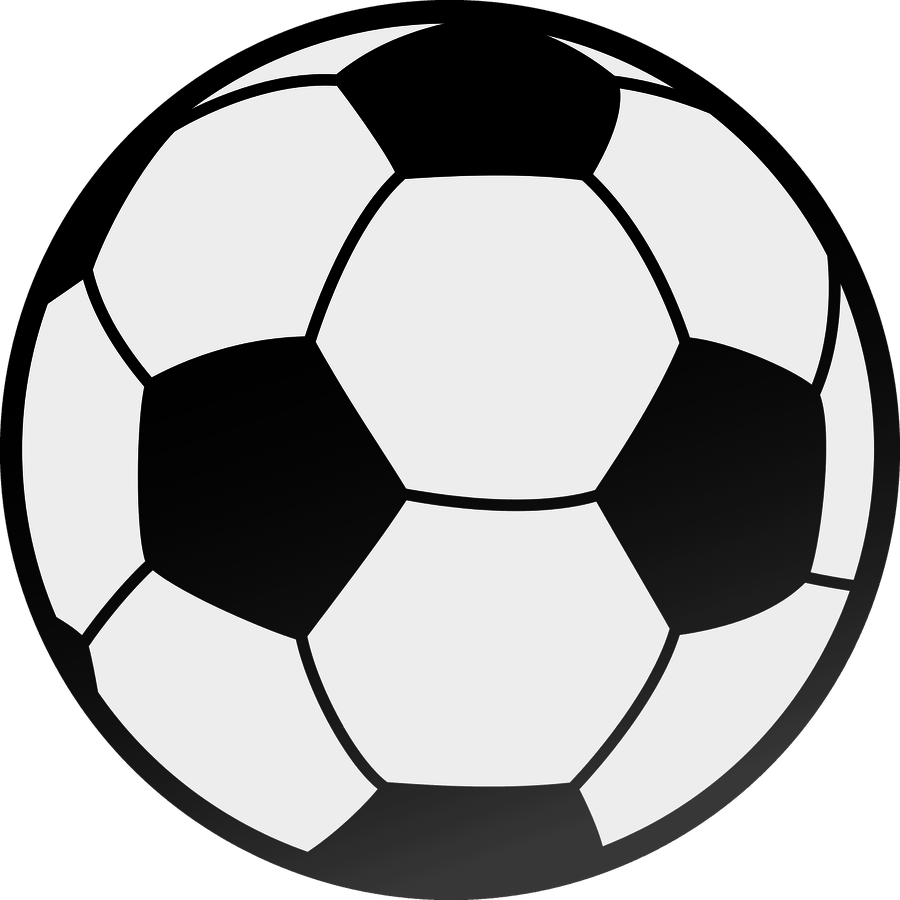 900x900 Vector Clipart Soccer Ball