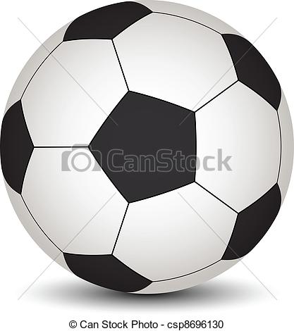 417x470 Vector Soccer Ball.