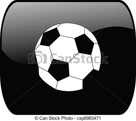 450x398 Button With Soccer Ball
