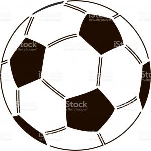 300x300 Cartoon Image Of Football Ball Icon Soccer Ball Vector Arenawp