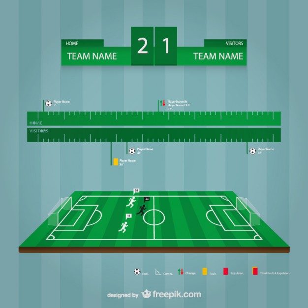 626x626 Soccer Field Vector Free Download