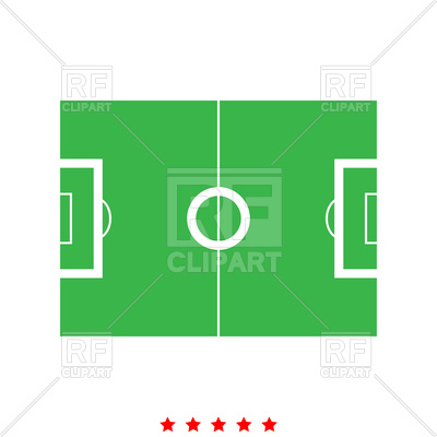 400x400 Soccer Field Vector Image Vector Artwork Of Sport And Leisure