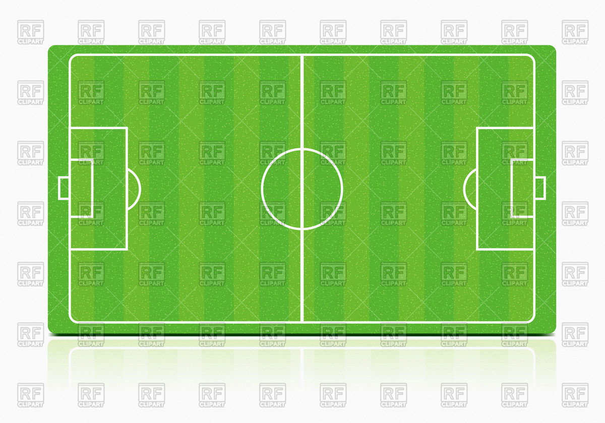 1200x839 Empty Soccer Field Vector Image Vector Artwork Of Sport And
