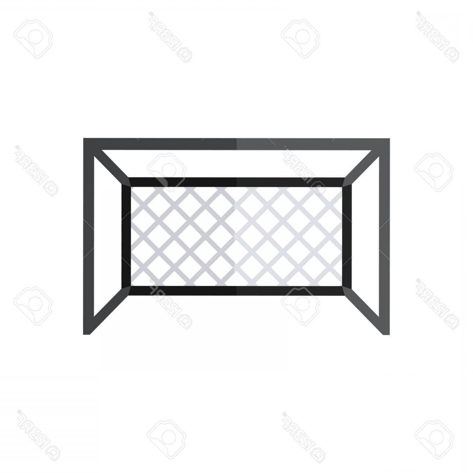 1560x1560 Photostock Vector Football Goal Silhouette Vector Soccer Goal Icon