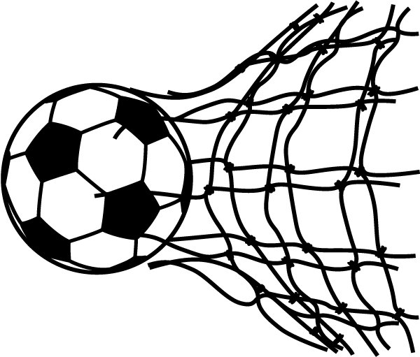 600x511 Soccer Clipart Vector Art