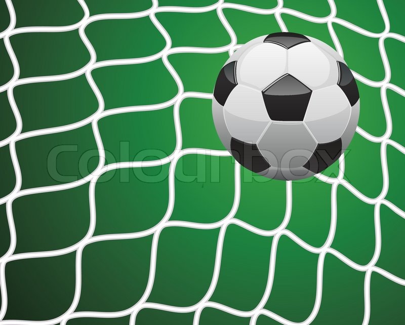 800x642 Vector Illustration Of Soccer Goal Stock Vector Colourbox