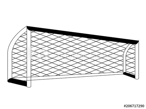 500x375 Isolated Soccer Net Icon