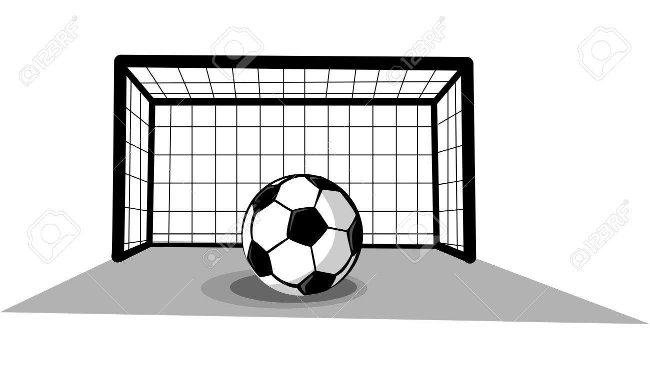 1300x759 Soccer Net Clip Art Clipart