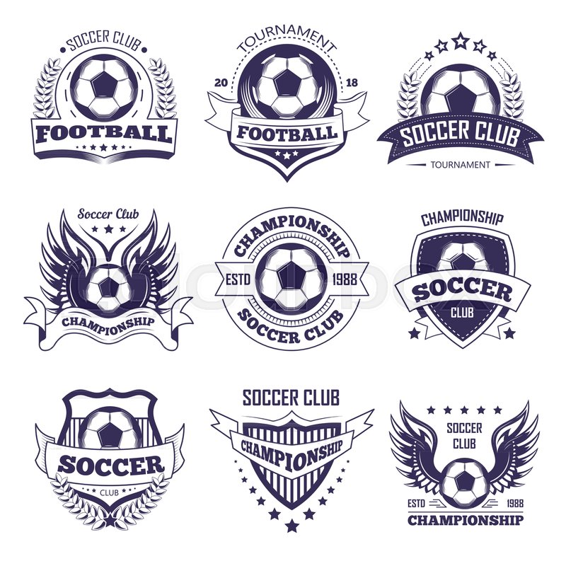 800x800 Soccer Club Or Football League Championship Cup Logo Templates