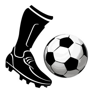 300x300 Soccer Boot Vector