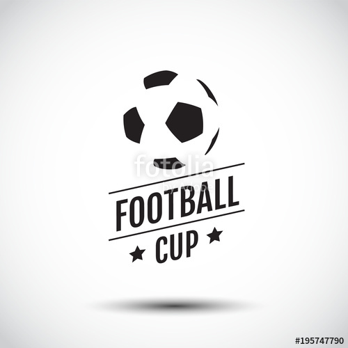500x500 Logo Design, Symbolic, Flat Design, Graphic Illustration, Football