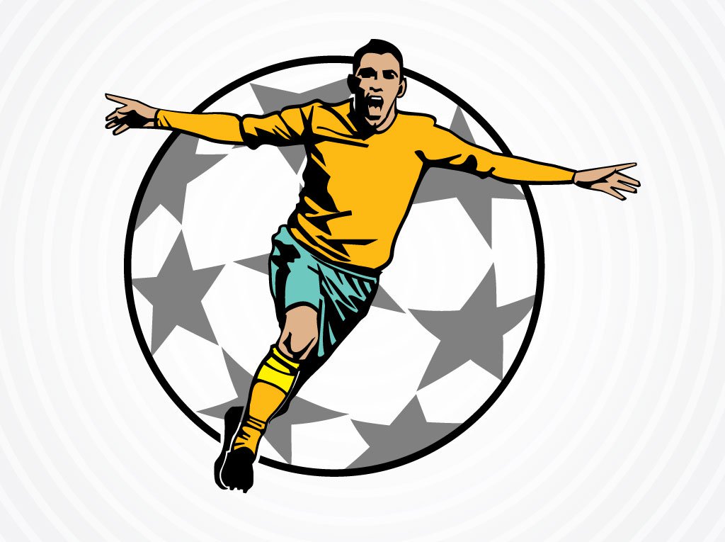 1024x765 Soccer Victory Vector Art Amp Graphics