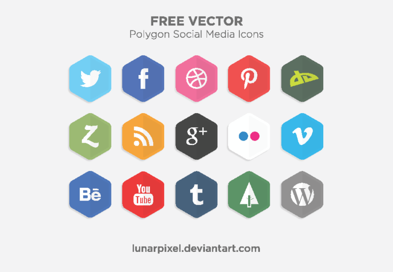 800x555 54 Beautiful [Free!] Social Media Icon Sets For Your Website