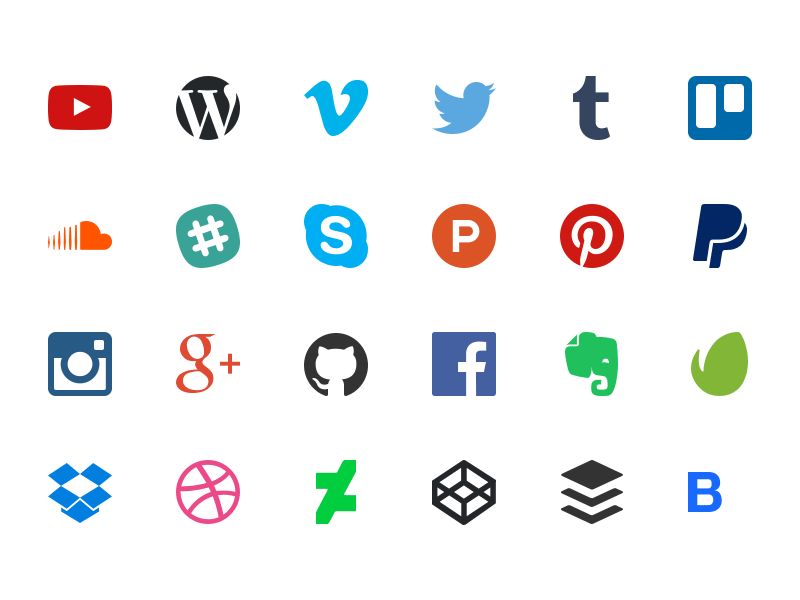 800x600 54 Beautiful [Free!] Social Media Icon Sets For Your Website