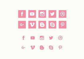 286x200 Social Media Icons Free Vector Art
