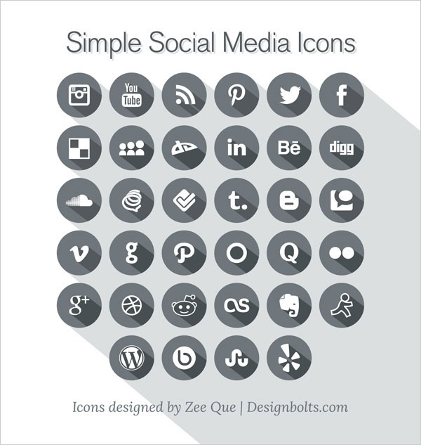 600x633 Social Media Icons Free Vector Radiovkm.tk