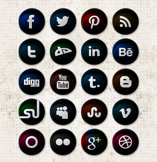 500x518 35 Best Free Social Media Icons Sets For High Quality Websites